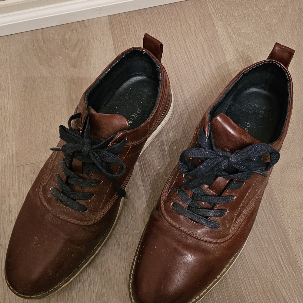 Brown Leather Men's Shoes